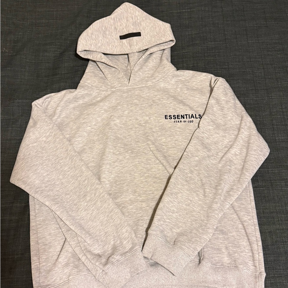 Essentials Gray Hoodie for Men